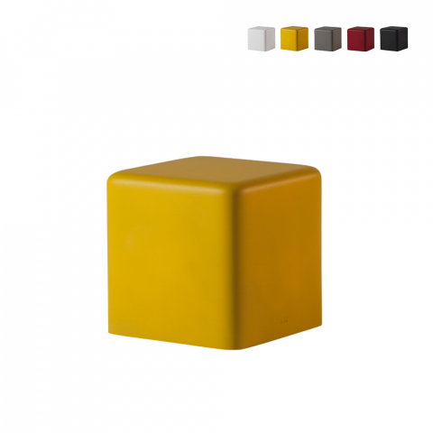 Pufa, krzesło z miękkiego poliuretanu, nowoczesny design Slide Soft Cubo