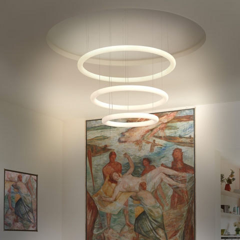 Lampa sufitowa Circular w nowoczesnym stylu Slide Giotto Promocja