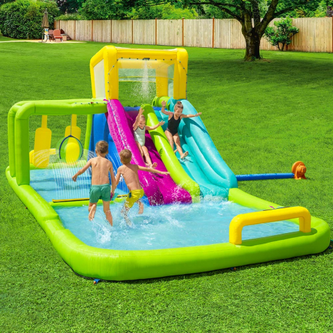 Splash Course dmuchany wodny plac zabaw dla dzieci z przeszkodami Bestway 53387 Promocja