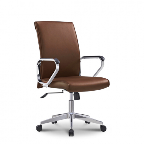 Cursus Coffee elegancki, ergonomiczny, obrotowy fotel biurowy