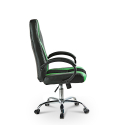 Fotel gamingowy Qatar Emerald ergonominczy z regulowana wysokością Sprzedaż