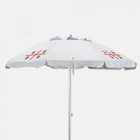 Parasol plażowy z herbem Quattro Mori 200 cm Sardegna
