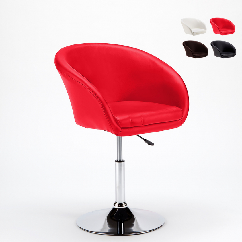 Fotel stołek obrotowy do baru lub salonu Austin Modern Design Oferta