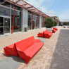Nowoczesna 2-osobowa sofa ogrodowa Slide Design Kami Yon 