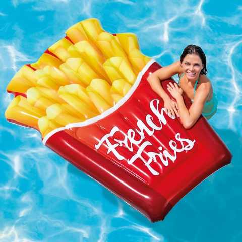 Dmuchany materac basenowy Intex 58775 French fries