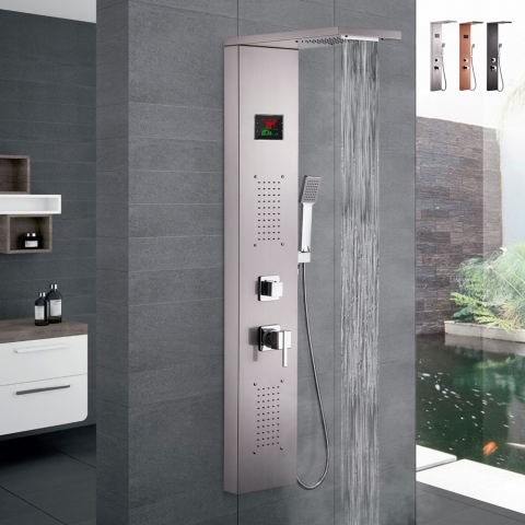 Prysznic mikser kolumna prysznicowa wodospad Rapolano prysznic ręczny Promocja
