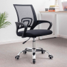 Ergonomiczne krzesło biurowe z podparciem lędźwiowym z oddychającej tkaniny Officium Sprzedaż