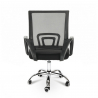 Ergonomiczne krzesło biurowe z podparciem lędźwiowym z oddychającej tkaniny Officium Rabaty