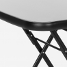 Zestaw 2 krzeseł z kwadratowym składanym stołem ogrodowym w nowoczesnym wzornictwie Soda Sprzedaż