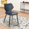 Nowoczesny design krzesła z polipropylenu Ladysmith 