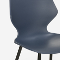 Nowoczesny design krzesła z polipropylenu Ladysmith 