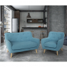 Fotel do salonu i 2 osobowa sofa skandynawski design Algot Katalog