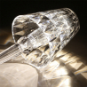 Nowoczesna przezroczysta lampa stołowa do domu lub restauiracji Crystal Sprzedaż
