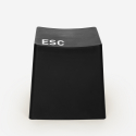 Plastikowy stołek krzesło z napisem ESC Oferta