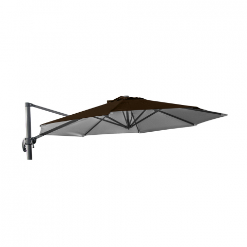 Zapasowe plótno do parasola ogrodowego 3x3 Aluminium Paradise Brown