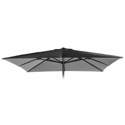 Zapasowy materiał na kwadratowy parasol ogrodowy 3x3 Marte Noir Promocja