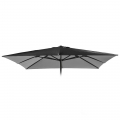 Zapasowy materiał na kwadratowy parasol ogrodowy 3x3 Marte Noir Promocja