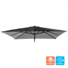 Zapasowy materiał na kwadratowy parasol ogrodowy 3x3 Marte Noir Sprzedaż