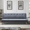 Sofa 2-osobowa rozkładana clic clac, nowoczesny design Pulchra Oferta