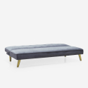 Sofa 2-osobowa rozkładana clic clac, nowoczesny design Pulchra Rabaty