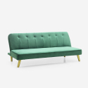 Sofa 2-osobowa rozkładana clic clac, nowoczesny design Pulchra 