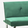 2 osobowa rozkładana sofa kliknij clac clac Probatus aksamitna tkanina 