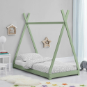 Montessori łóżeczko namiotowe łóżeczko dla dzieci z drewna 80x160cm Tipee Katalog