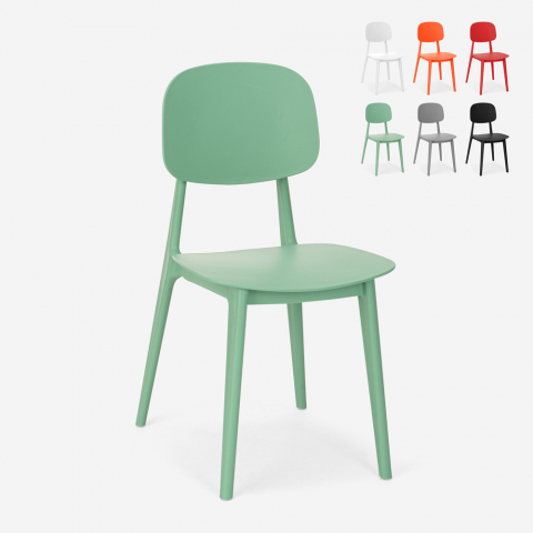Nowoczesny design krzesła z polipropylenu do kuchni baru lub restauracji Geer Promocja
