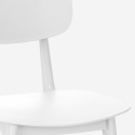 Nowoczesny design krzesła z polipropylenu do kuchni baru lub restauracji Geer 