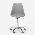 Krzesło obrotowe stołek biurowy regulowana wysokość koła eiffel Octony 