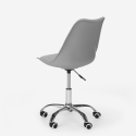 Krzesło obrotowe stołek biurowy regulowana wysokość koła eiffel Octony 