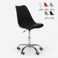 Krzesło obrotowe stołek biurowy regulowana wysokość koła eiffel Octony Promocja