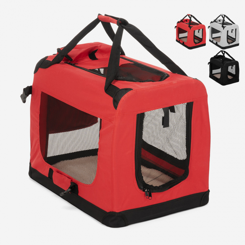 Transporter dla kota i psa mały rozmiar 60x42x44cm składany Oliver M Transporter dla kota i psa mały rozmiar 60x42x44cm składany Oliver M