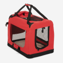 Transporter dla kota i psa mały rozmiar 60x42x44cm składany Oliver M 