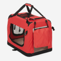 Transporter dla kota i psa mały rozmiar 60x42x44cm składany Oliver M 