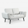 Sofa 3 osobowa nowoczesny styl do salonu lub poczekalni Crinitus Cechy