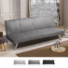 3 osobowa rozkładana sofa z aksamitnego materiału Explicitus Stan Magazynowy