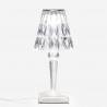 Nowoczesna przezroczysta lampa stołowa do domu lub restauiracji Crystal Sprzedaż