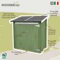 Drewniana szopa ogrodowa Ambrogio 155x85 Eco Sprzedaż