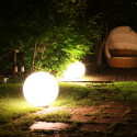 Designerska kula świetlna LED Ø 30 cm do ogrodu  Sirio Rabaty