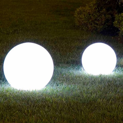 Designerska lampa kulowa LED Ø 40 cm ogrodowa Sirio