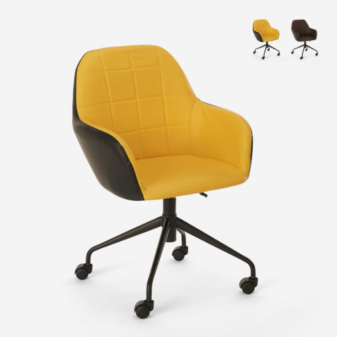 Krzesło obrotowe o nowoczesnym designie, regulowana wysokość Narew Promocja