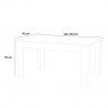 Rozkładany stół 140-190x90cm do jadalni Jesi Light Katalog