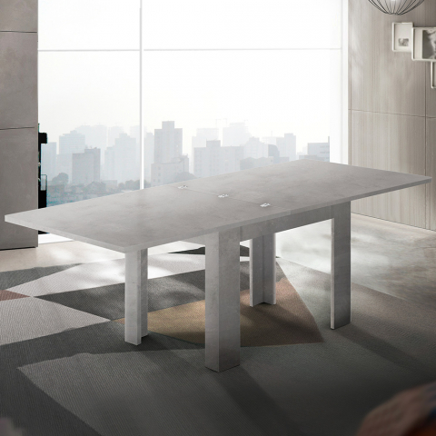 Rozkladany stół do jadalni nowoczesny design 90-180x90cm Jesi Raw