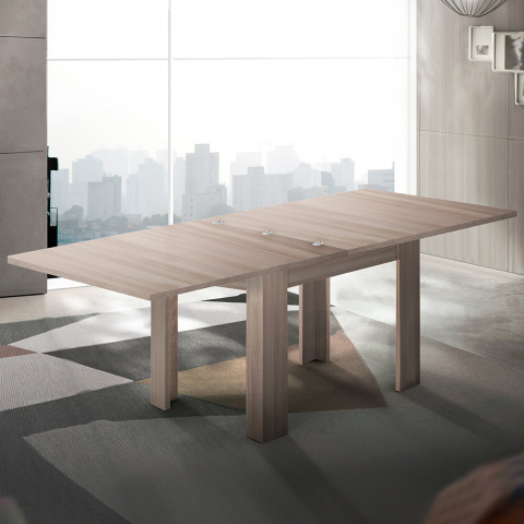 Rozkladany drewniany stół do jadalni 90-180x90cm Jesi One