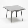 zestaw industrialny stół 80x80 cm i 4 krzesła Lix century Zakup
