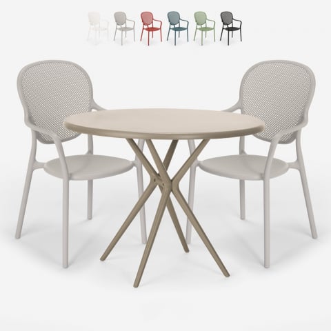 Zestaw stół 80cm i 2 krzesła Valet Promocja