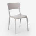 Zestaw 2 krzesła z polipropylenu i stół 80cm Aminos 