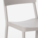 Zestaw stół 80cm i 2 krzesła nowoczesny design Aminos Dark 