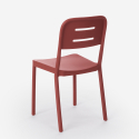 Zestaw stół z polipropylenu 70x70cm i 2 krzesła design Larum 